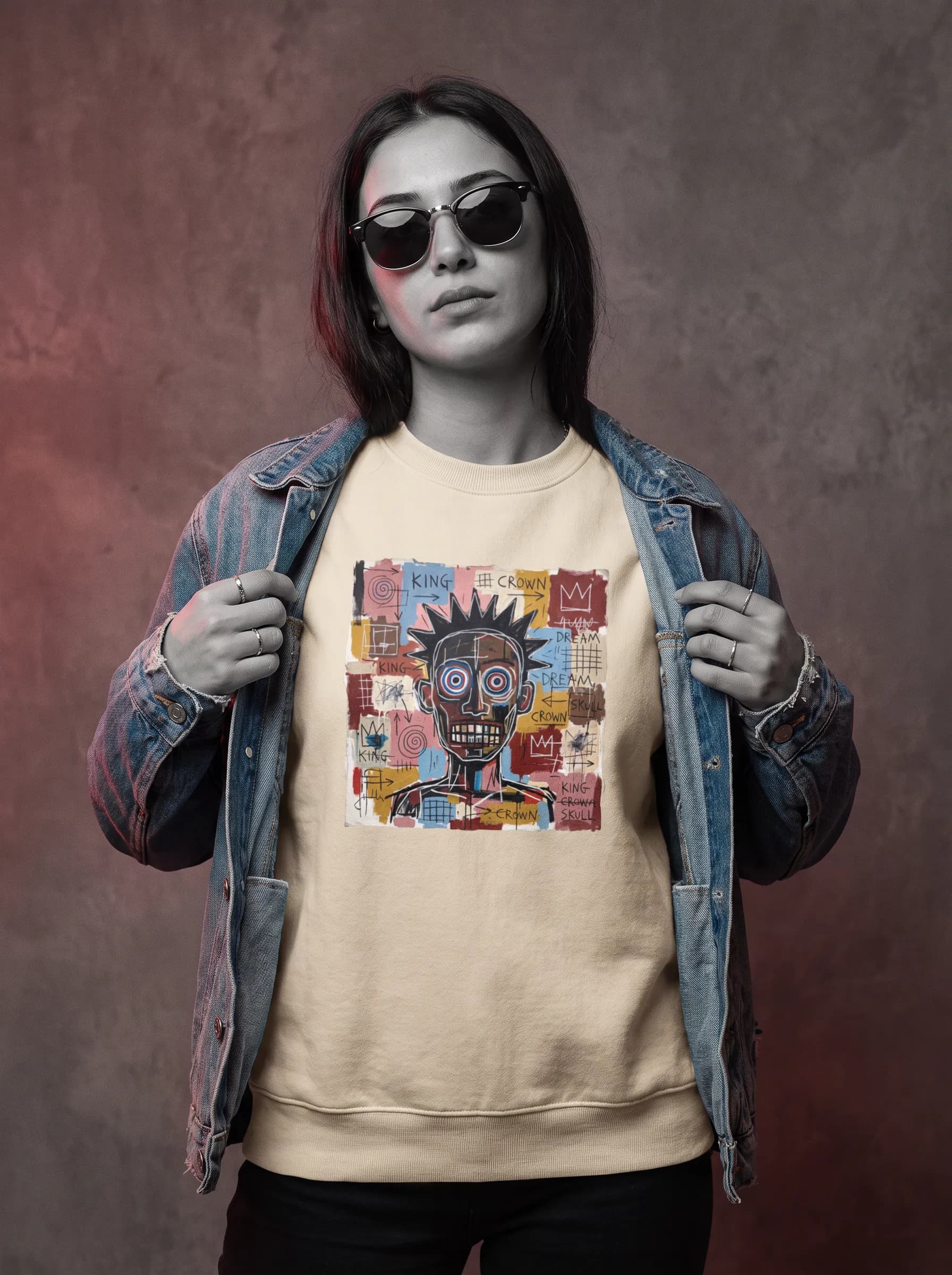 Emperors New Tee — model